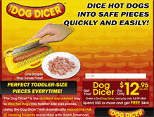 Tablet Screenshot of dogdicer.com